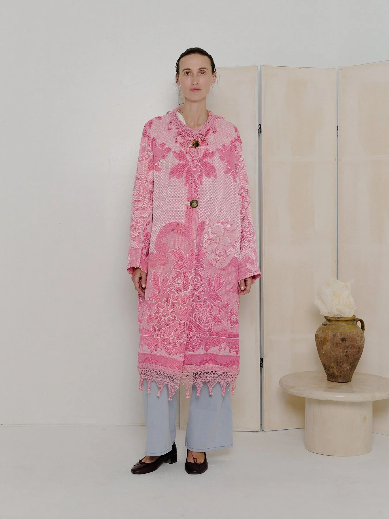 Tassel Duster in Watermelon