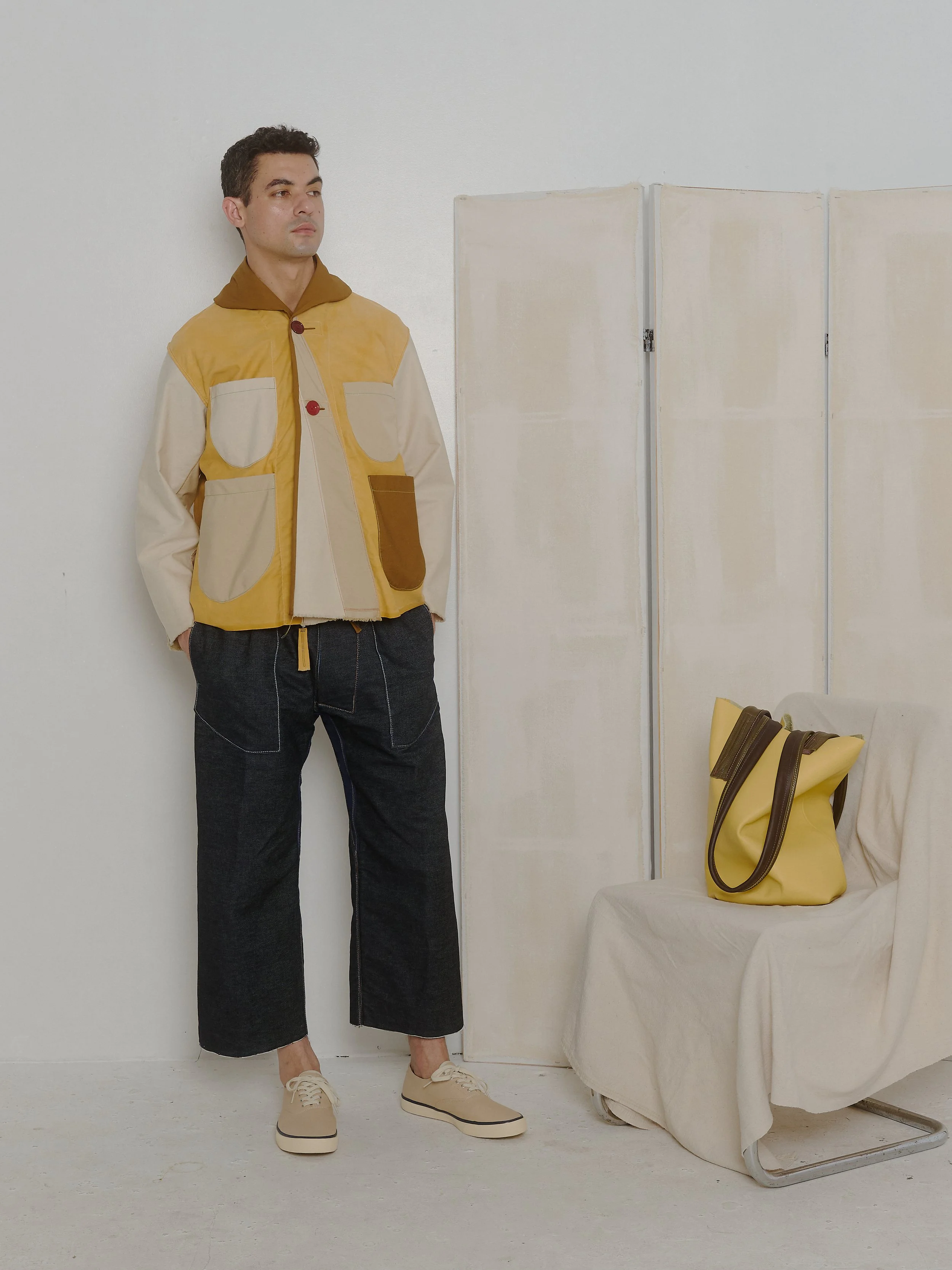 Pocket Trouser in Indigo Denim
