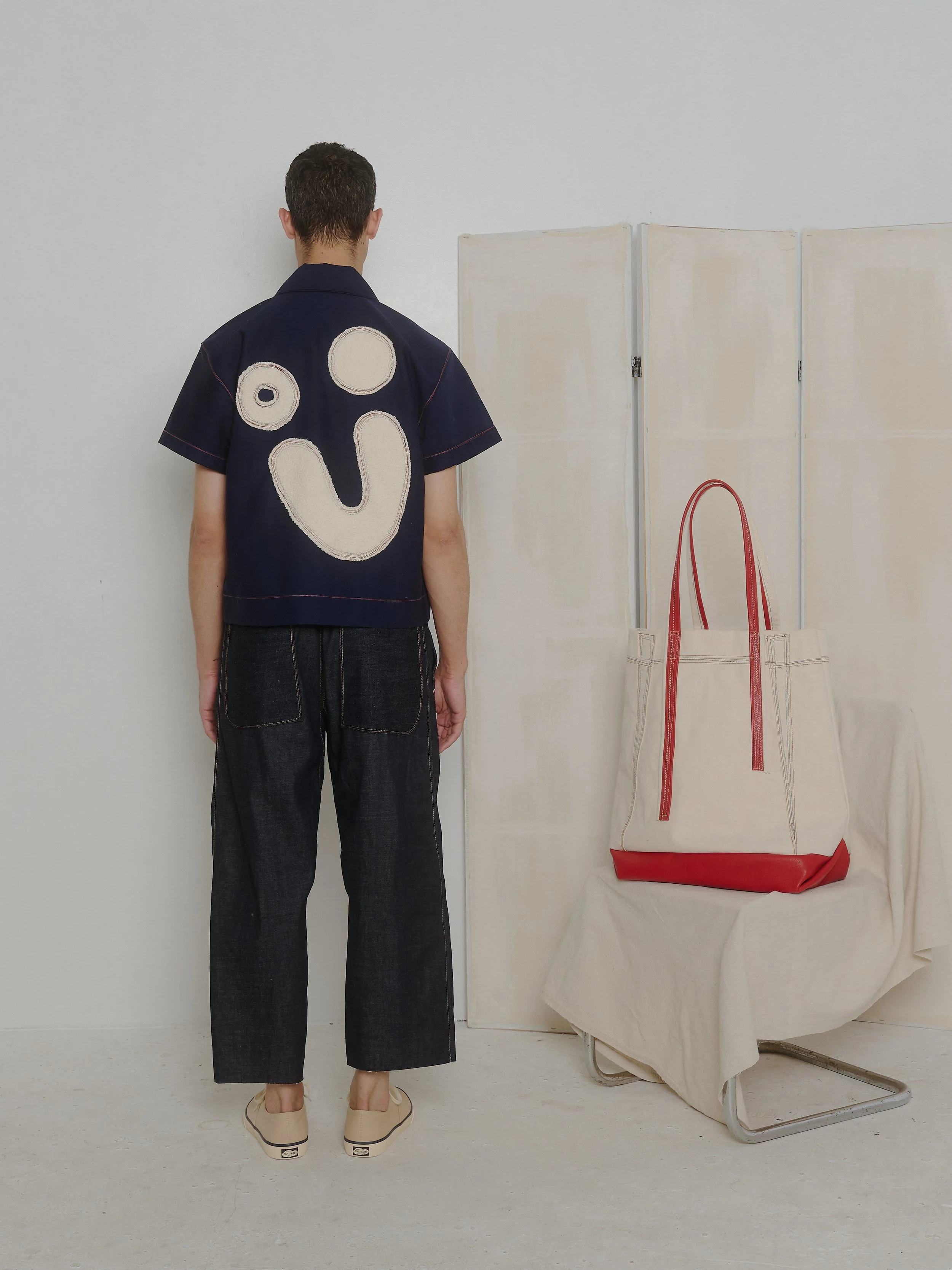 Smile Pocket Short Sleeve Shirt