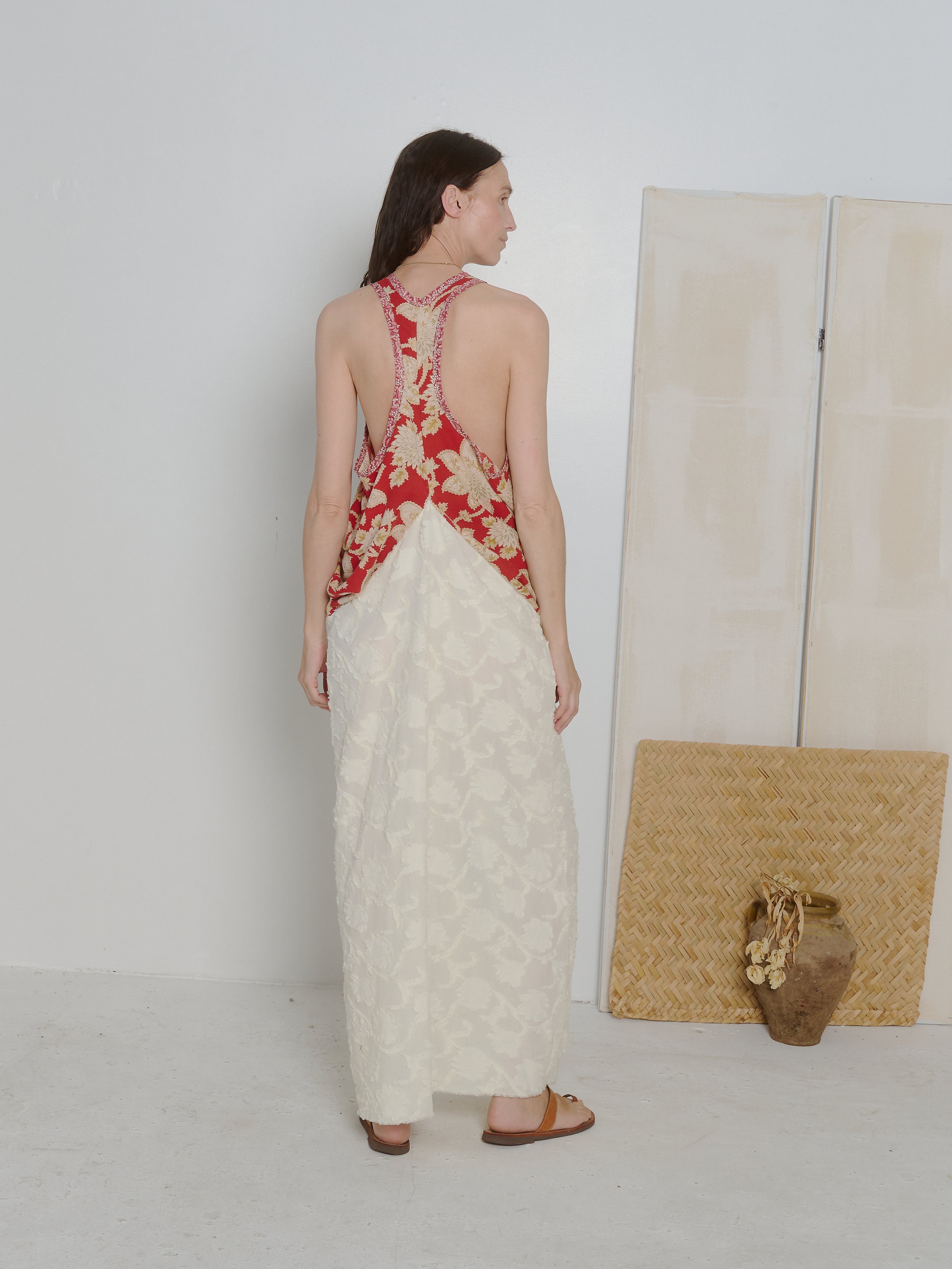 Flora T-back Gown