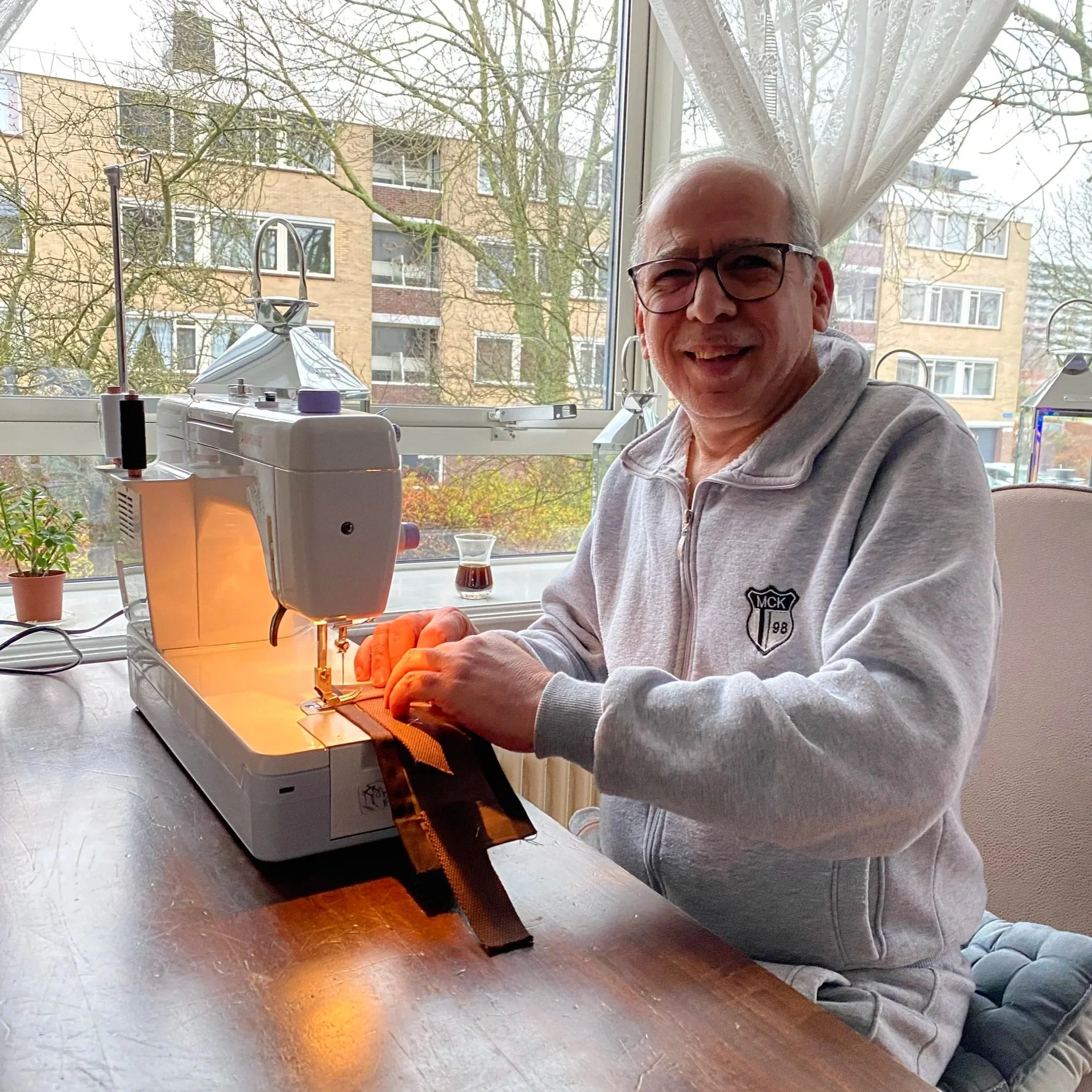 Mohammed, from Rotterdams Handwerk, made our mat family