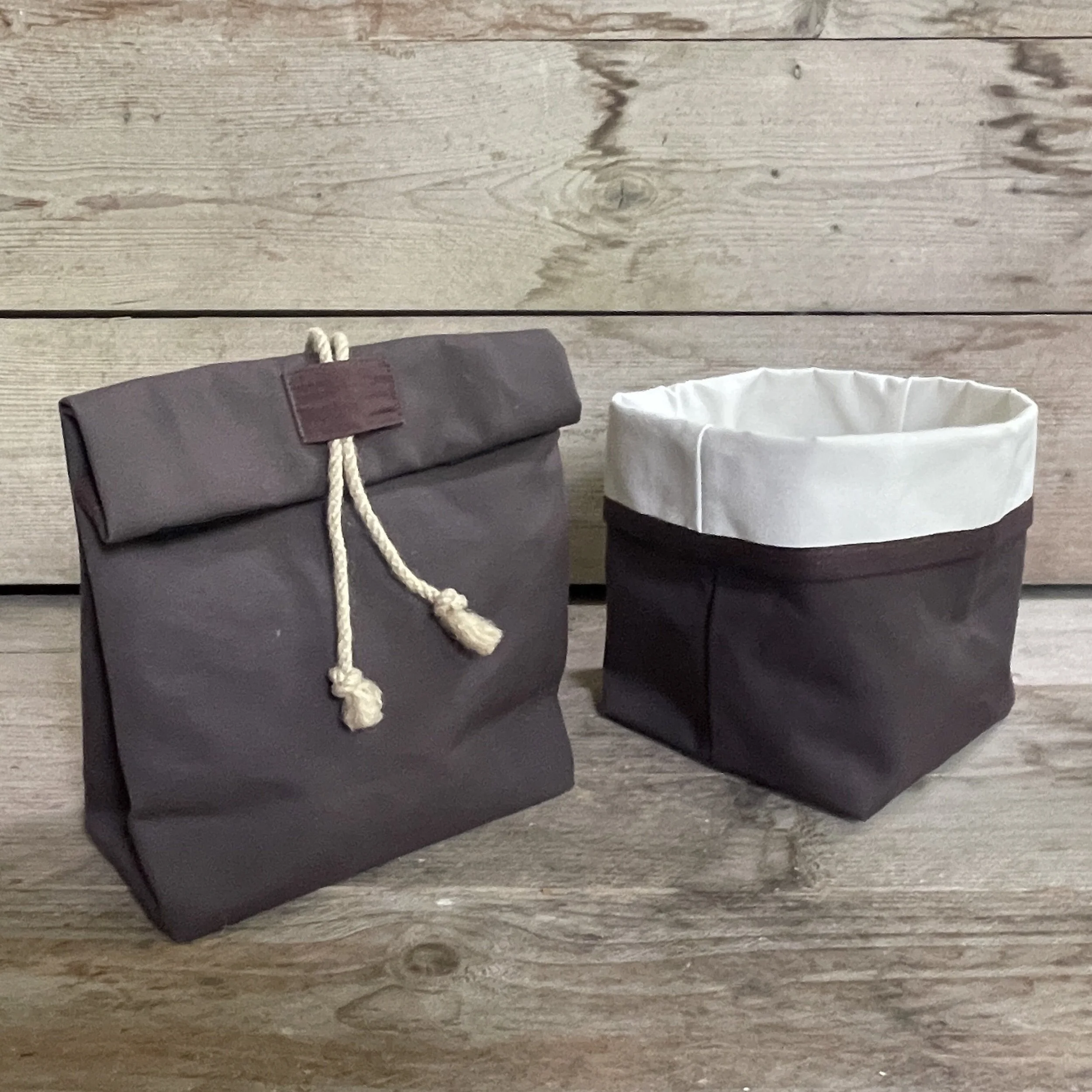 Yooly the basket & Henk the lunch bag