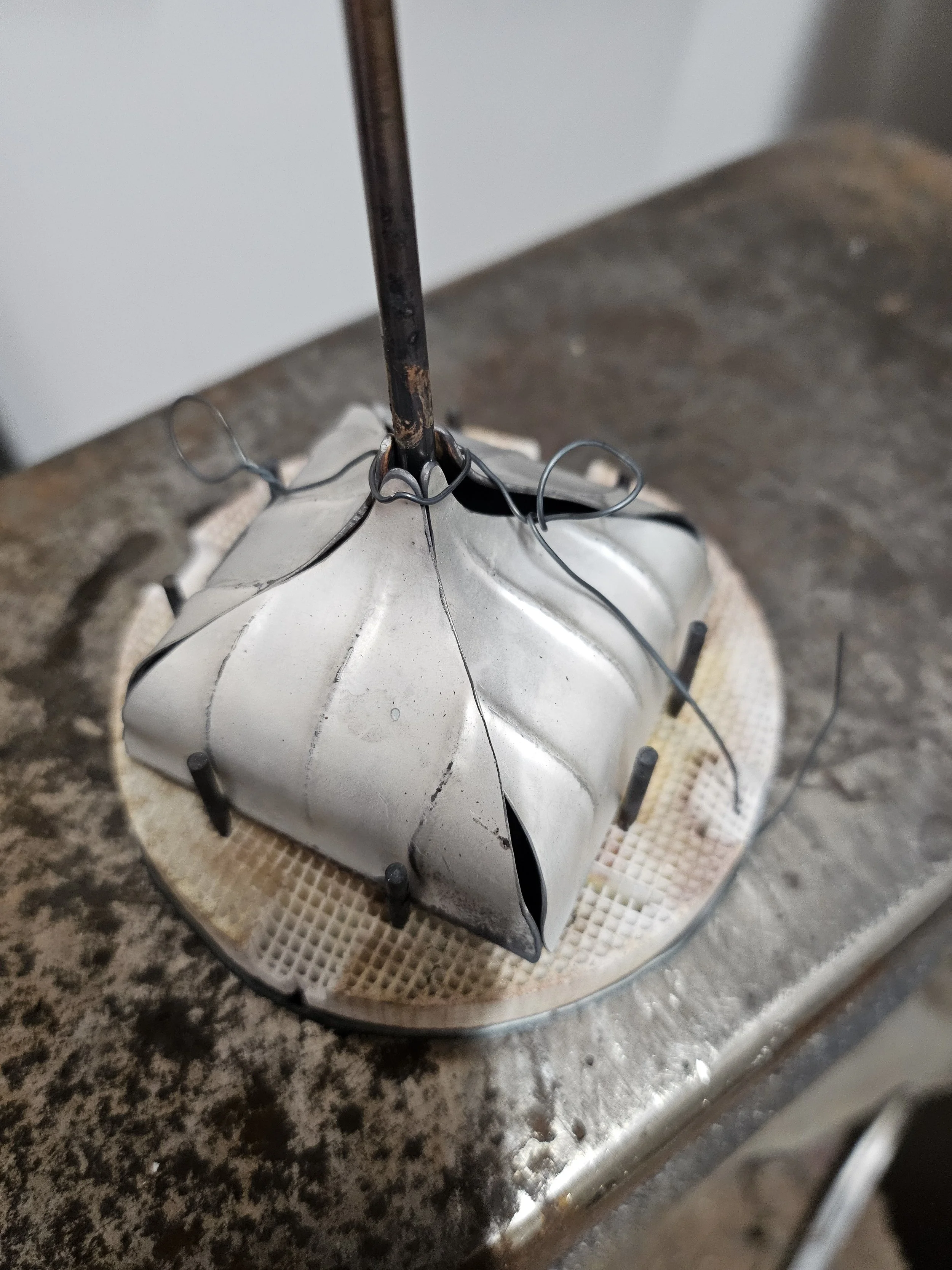Complicated Roof soldering set up..jpg