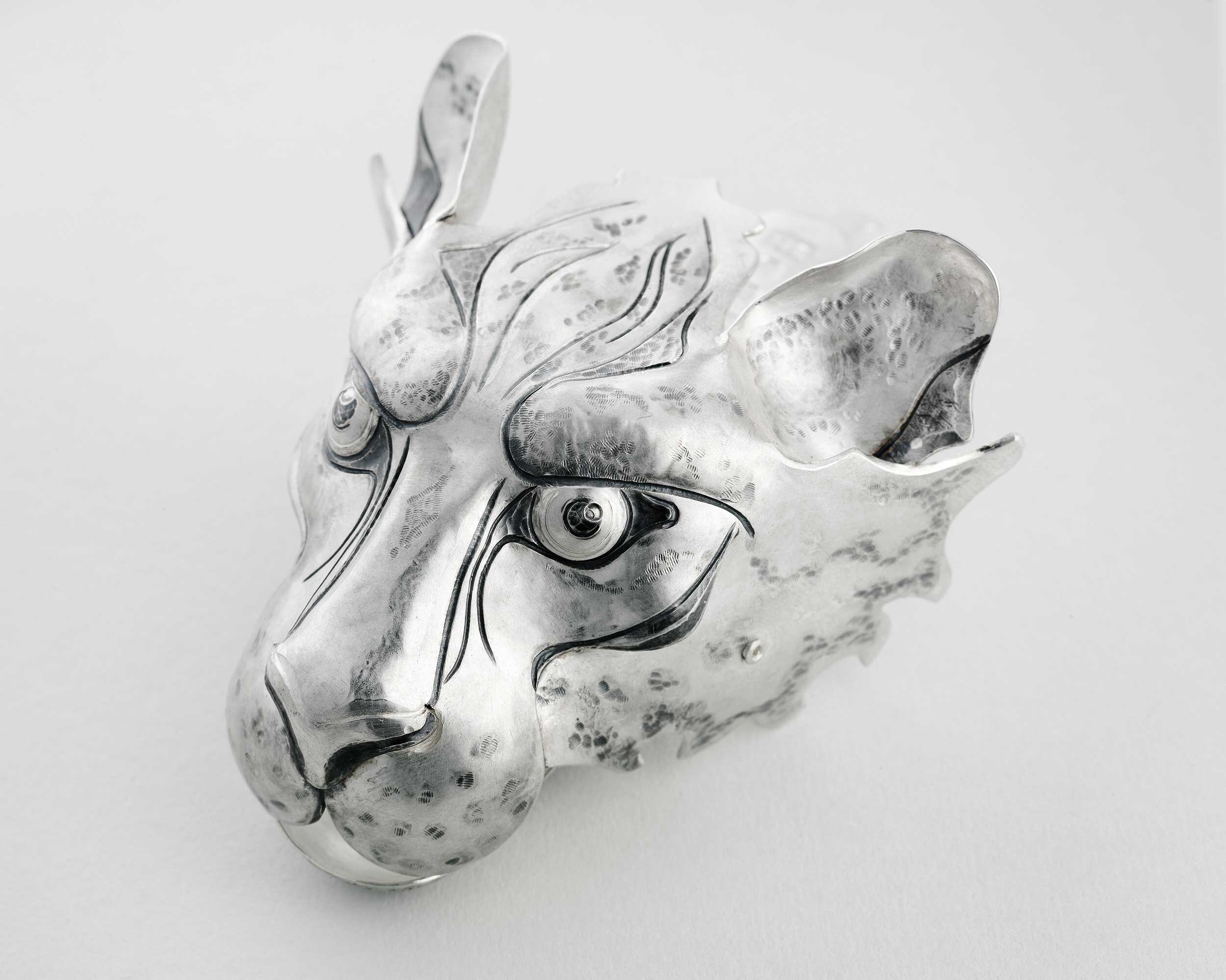 Snow Leopard Clip. Commissioned by C. Marks in 2014.