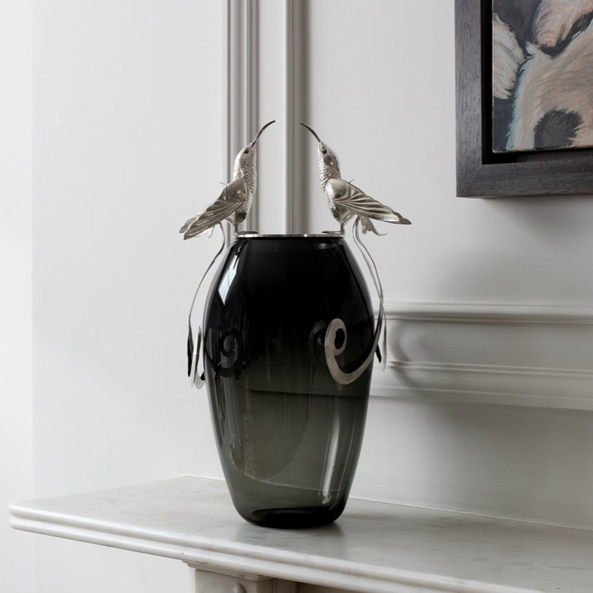 Streamertail+Humminbirds+on+mantelpiece.+Bryony+Knox.jpg