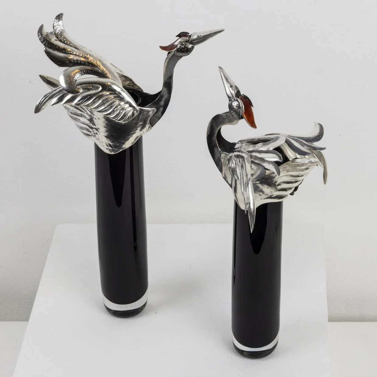Courting Cranes vases. Bryony Knox 2025. Richard Dyson. sml.jpg