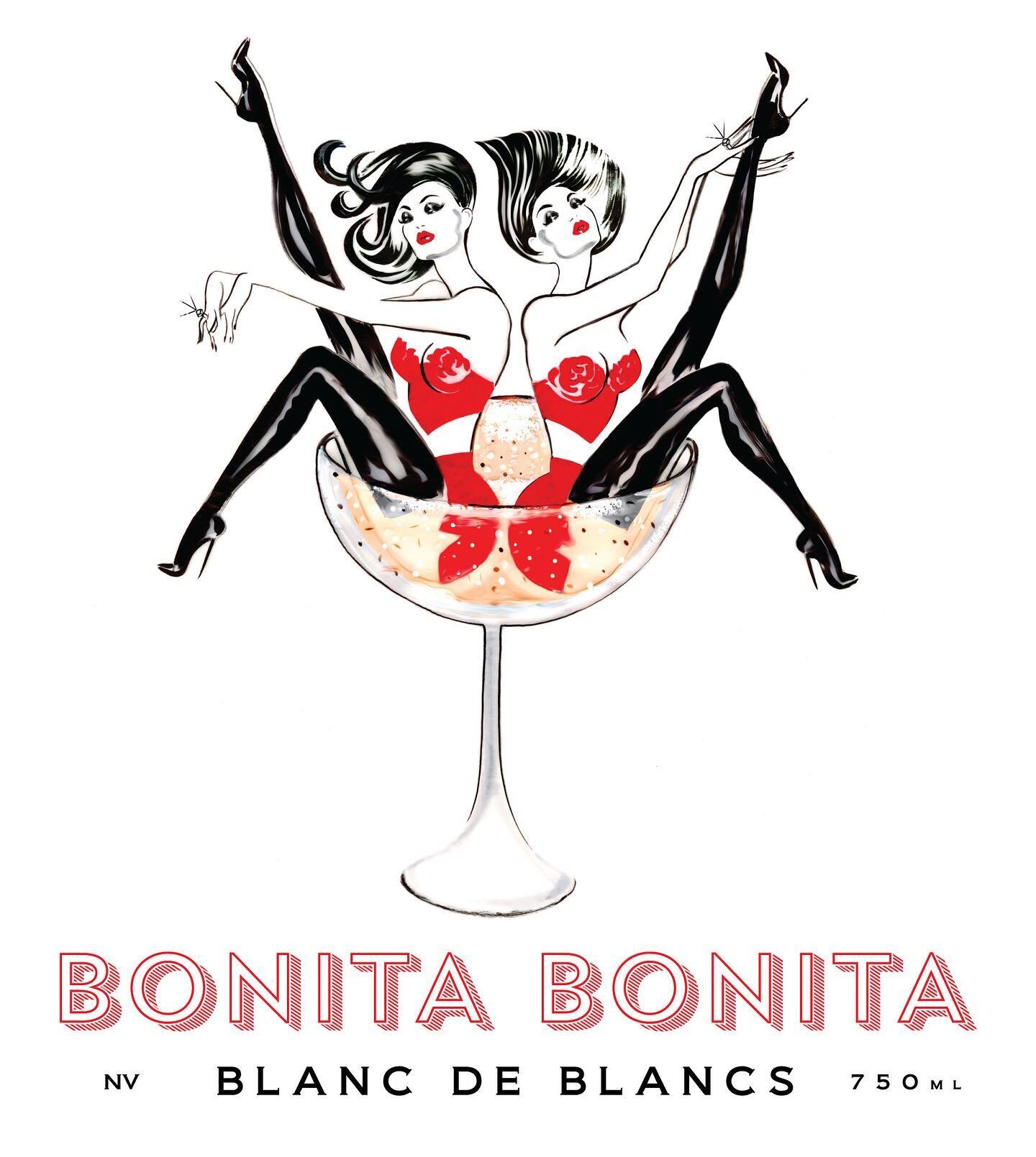 Please welcome to our Bonita Bonita family this fall our Bubbles &amp; Wifeys Blanc de Blancs! We wanted to create something for our Bonita Bonita Club Members that makes them feel apart of Nicole and Artem&rsquo;s marriage celebration! 👰🏽&zwj;♀️💒
