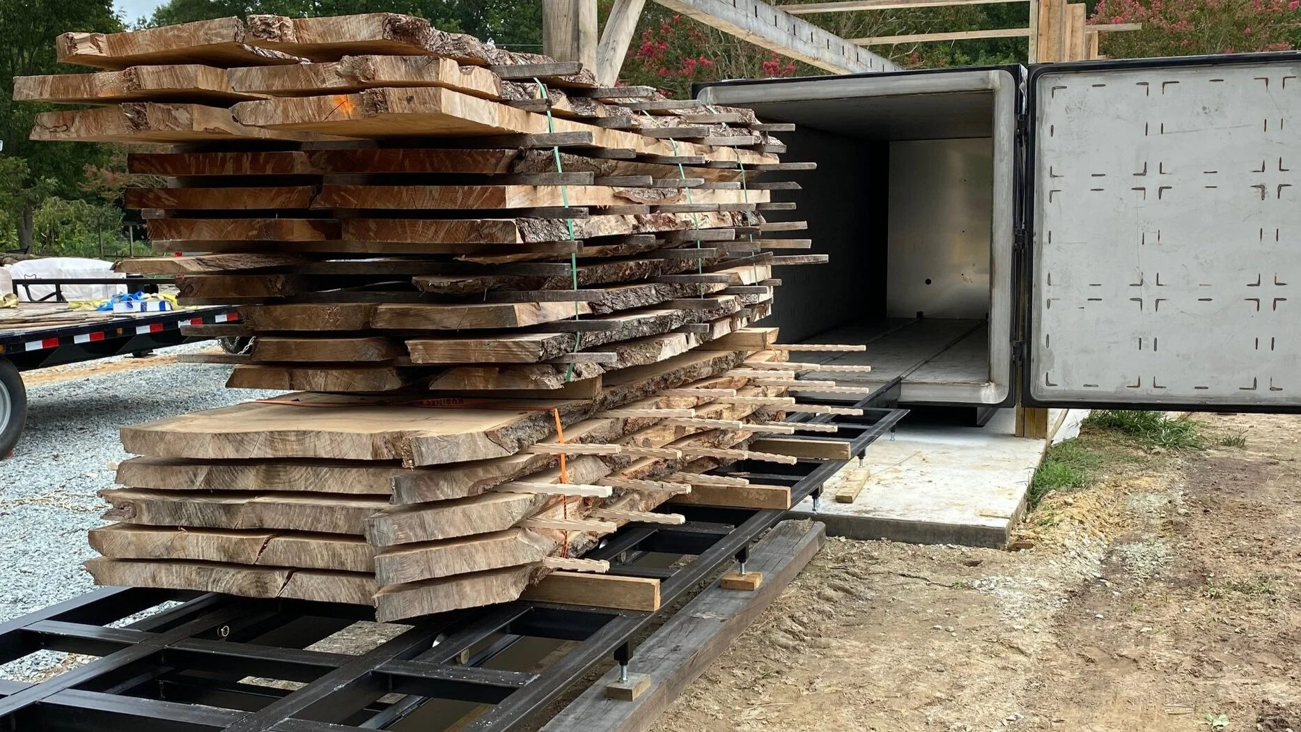 iDRY Kiln Wood Drying Services in Rougemont & Raleigh NC Kiln Drying