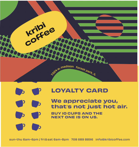 Connect to Coffee with Kribi Loyalty Program