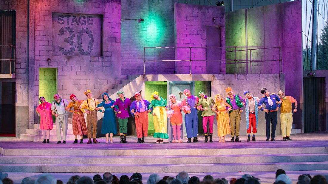 The Comedy of Errors (2018) Set Design; Scott Peters (Lights) & Megan Koshka (Costumes) The Company
