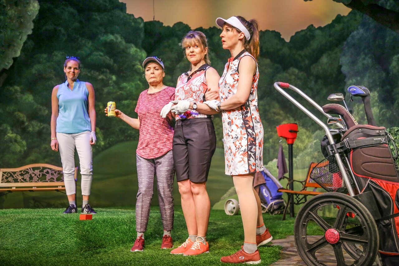 The Ladies Foursome (2018) Amber Lewis, Karen Wood, Stephanie Wolfe and Belinda Cornish