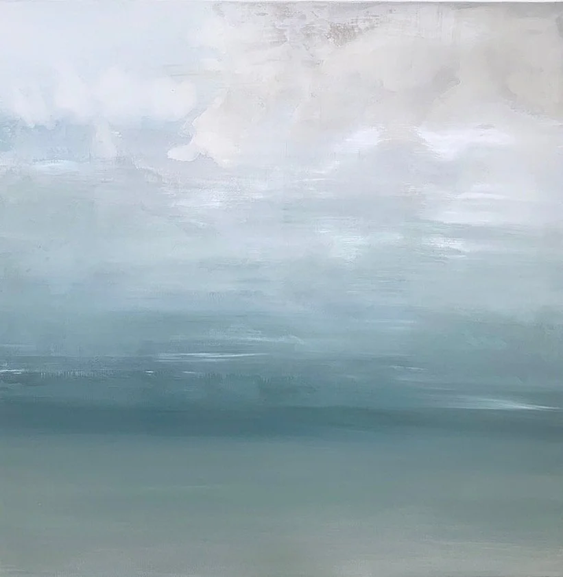 Big Blue - SOLD48x48 mixed media on canvas