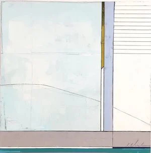 Tennis Shoes - SOLD 30x30 mixed media on canvas