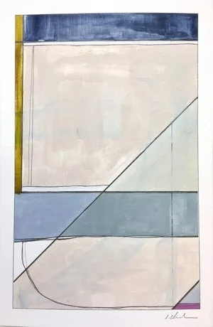 Conversations in Color #11 - SOLD18x12 work on paper