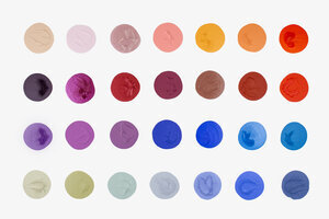 Midnight Color - SOLD24x36 mixed media on canvas