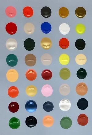 Dots - on grey paper - SOLD28x2