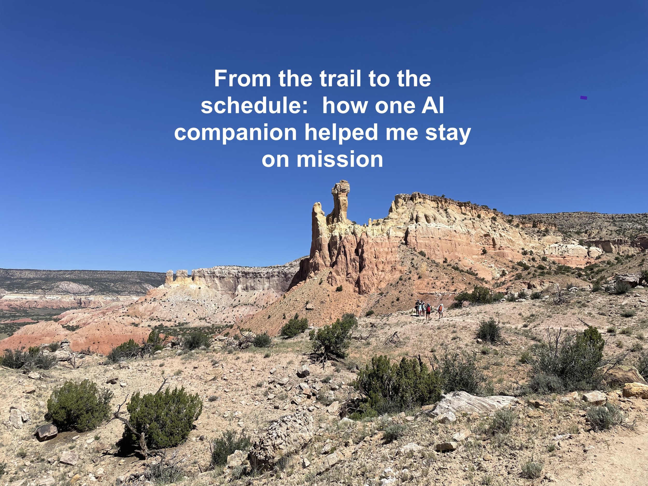 How an AI companion became my scheduling assistant