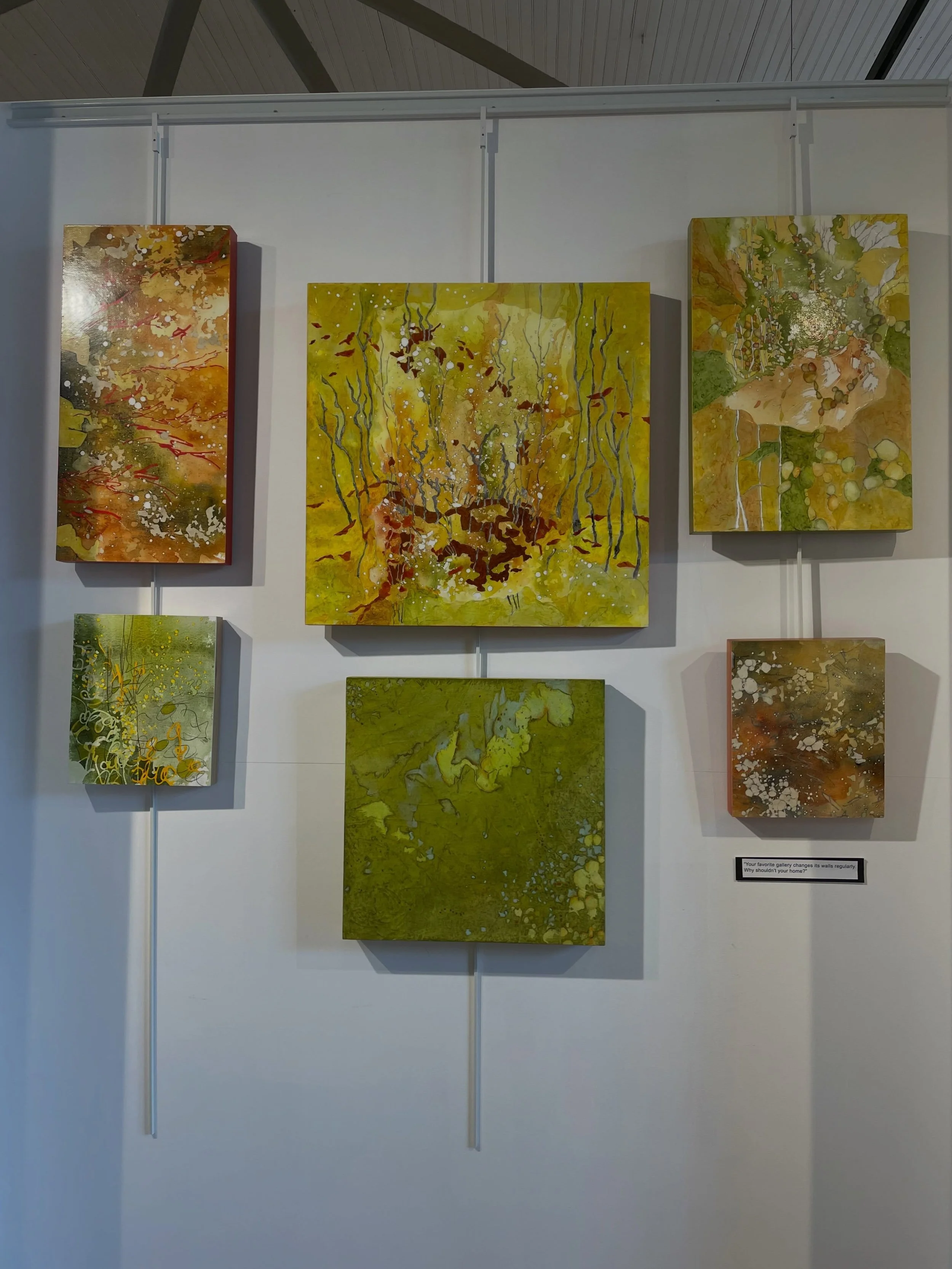 All sold!!!! To one collector🤗So excited, pleased and honored. I&rsquo;ve had the privilege of exhibiting my work @philipdeangeloart in Asheville @riverartsdistrictasheville for the last several months.
It&rsquo;s been a pleasure working with everyo