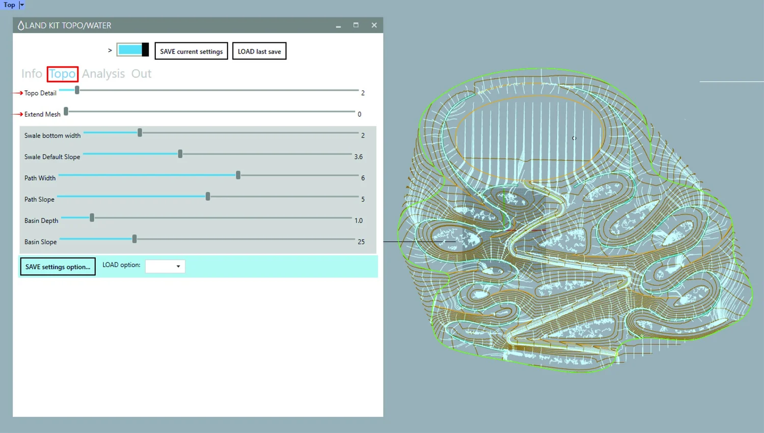 Instant Analysis Water Workflows — Land Kit