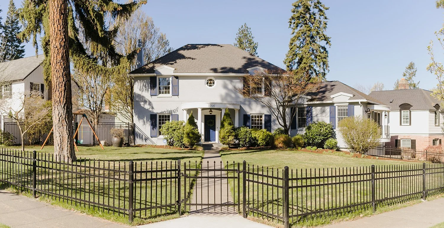 Modern house real estate photography