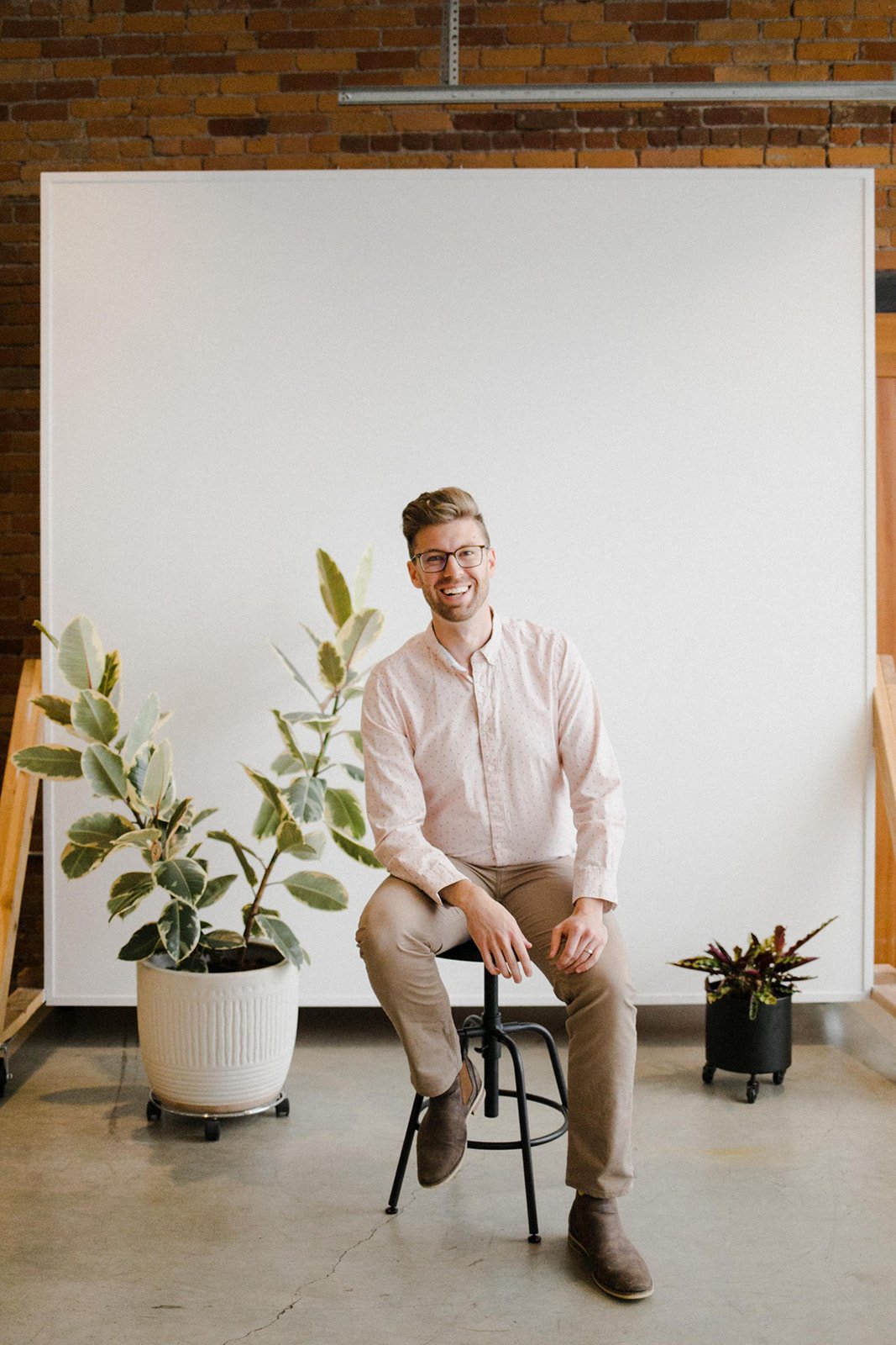 Headshot photography of the founder of Johann Baker Coaching