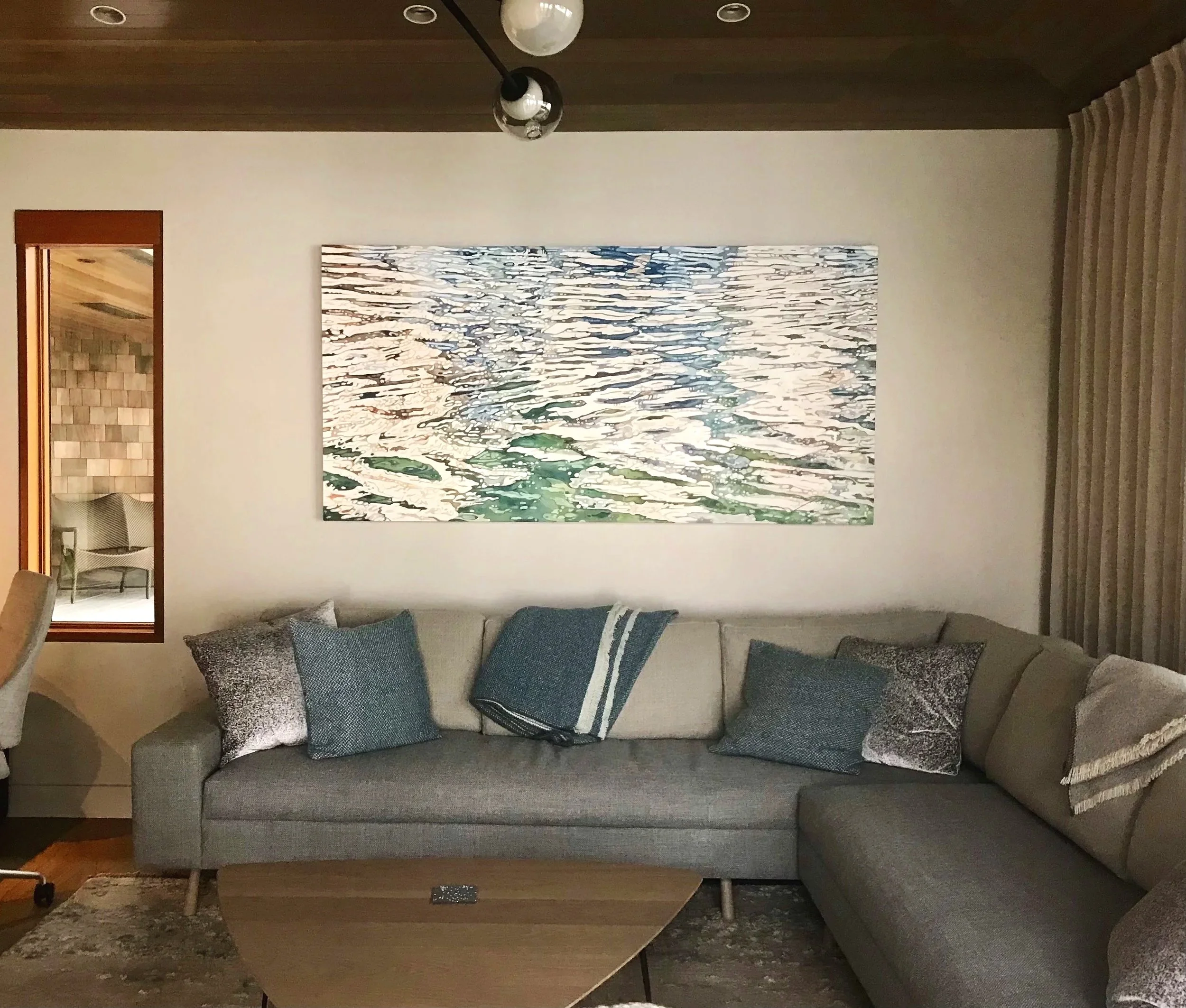 CHRYSTAL WATERS 2022 (oil on canvas) Commission for Esther