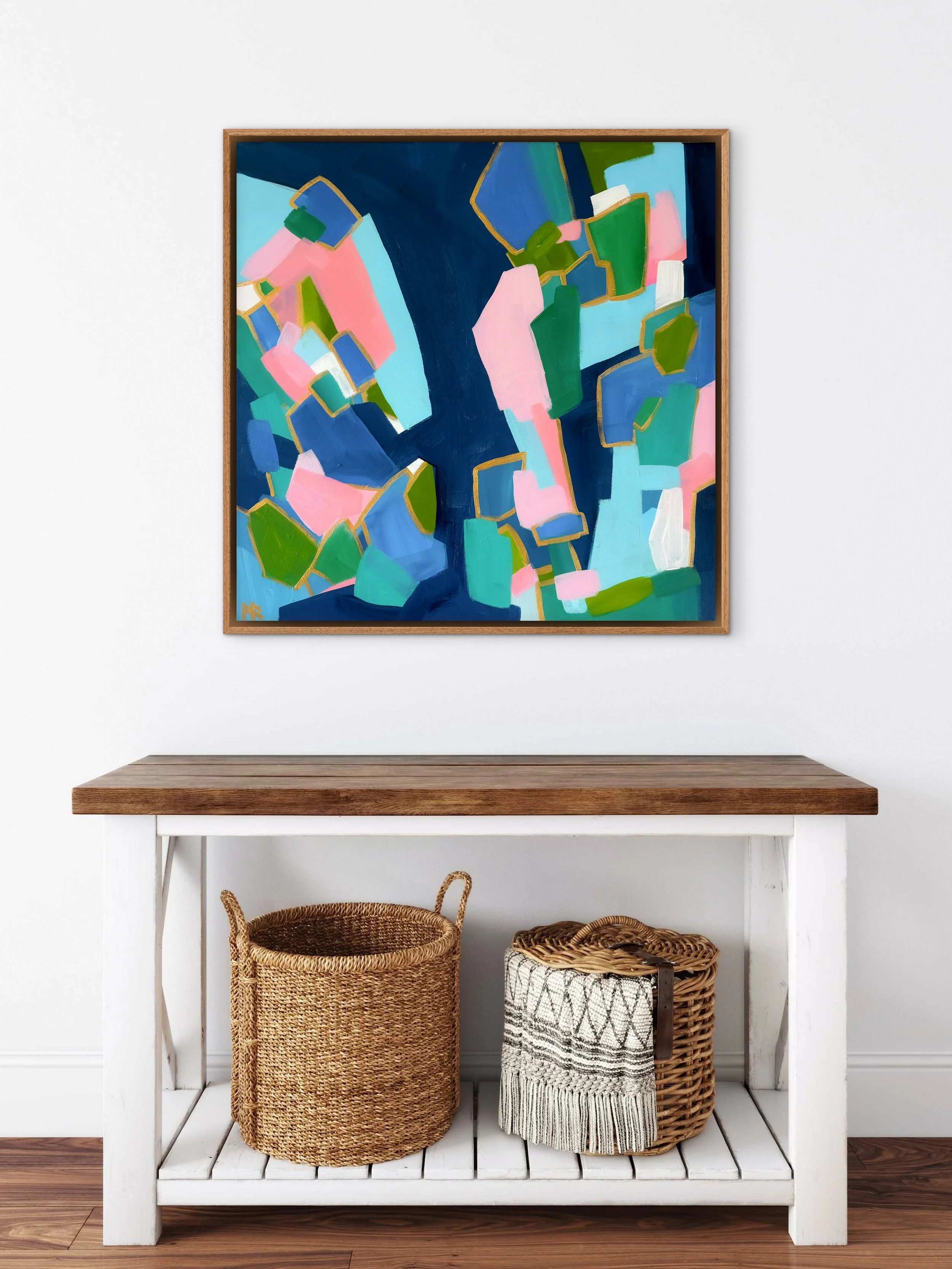 All The Colors Mix Together • 30x30