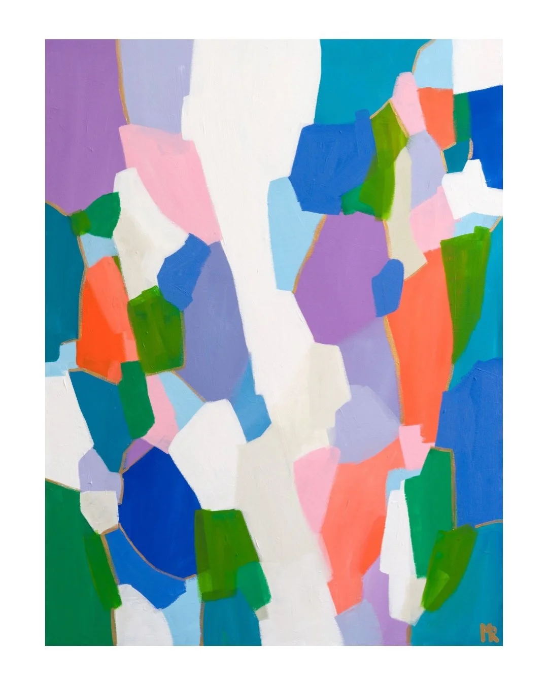 Violet Print • 30x40