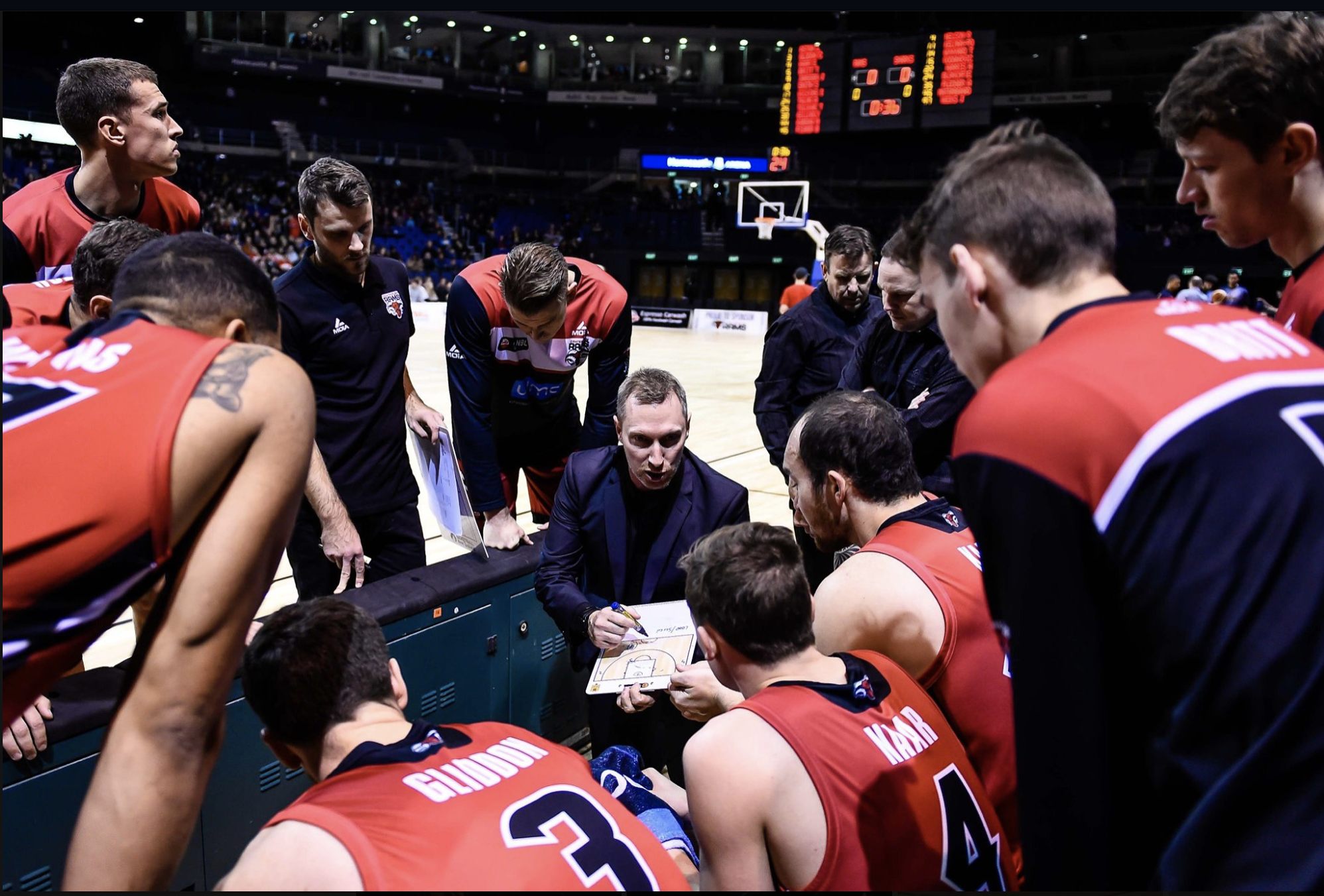 Timeout time at Christchurch Arena