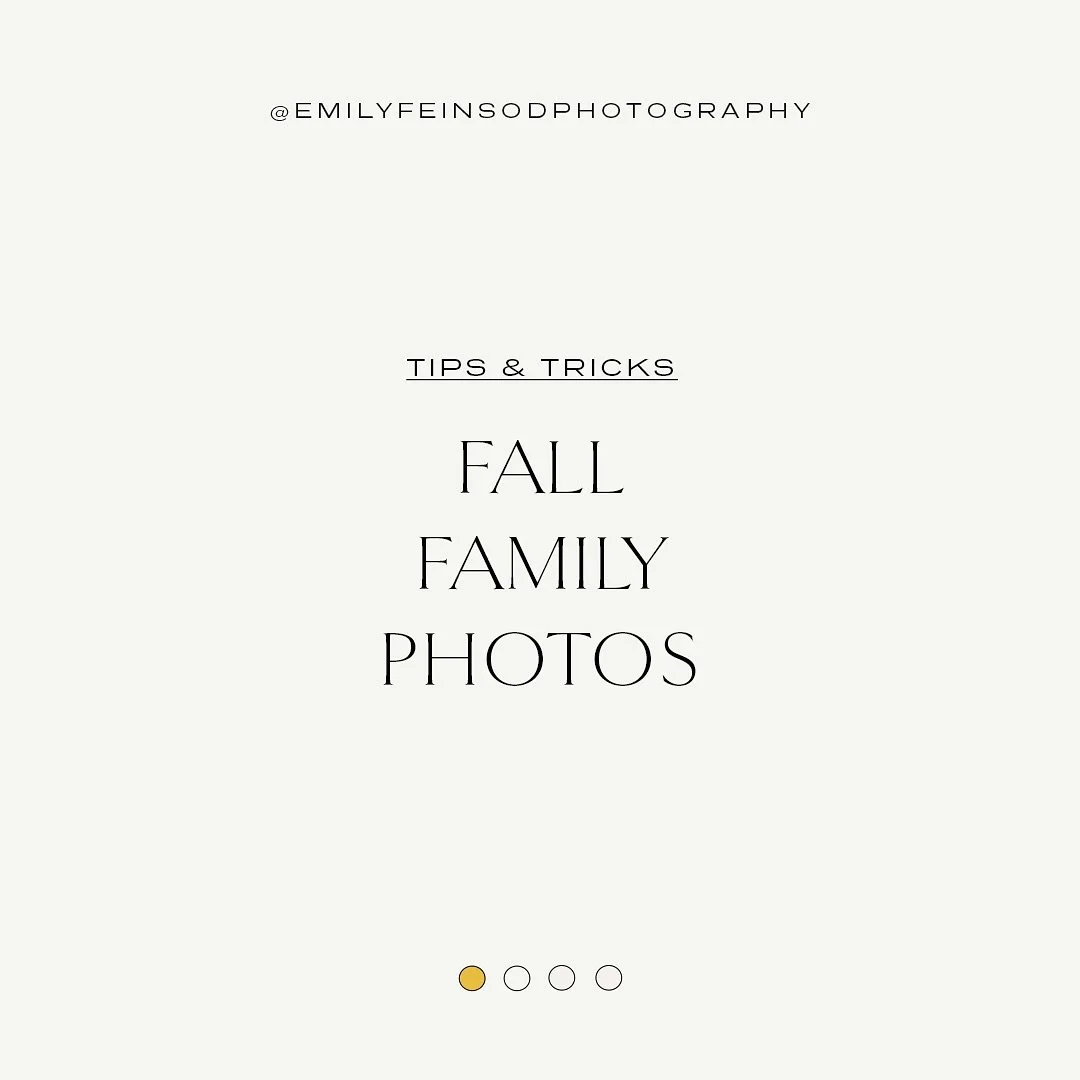 Last big weekend for minis coming up! Here&rsquo;s a few tips to keep your session easy &amp; fun! 📸😁