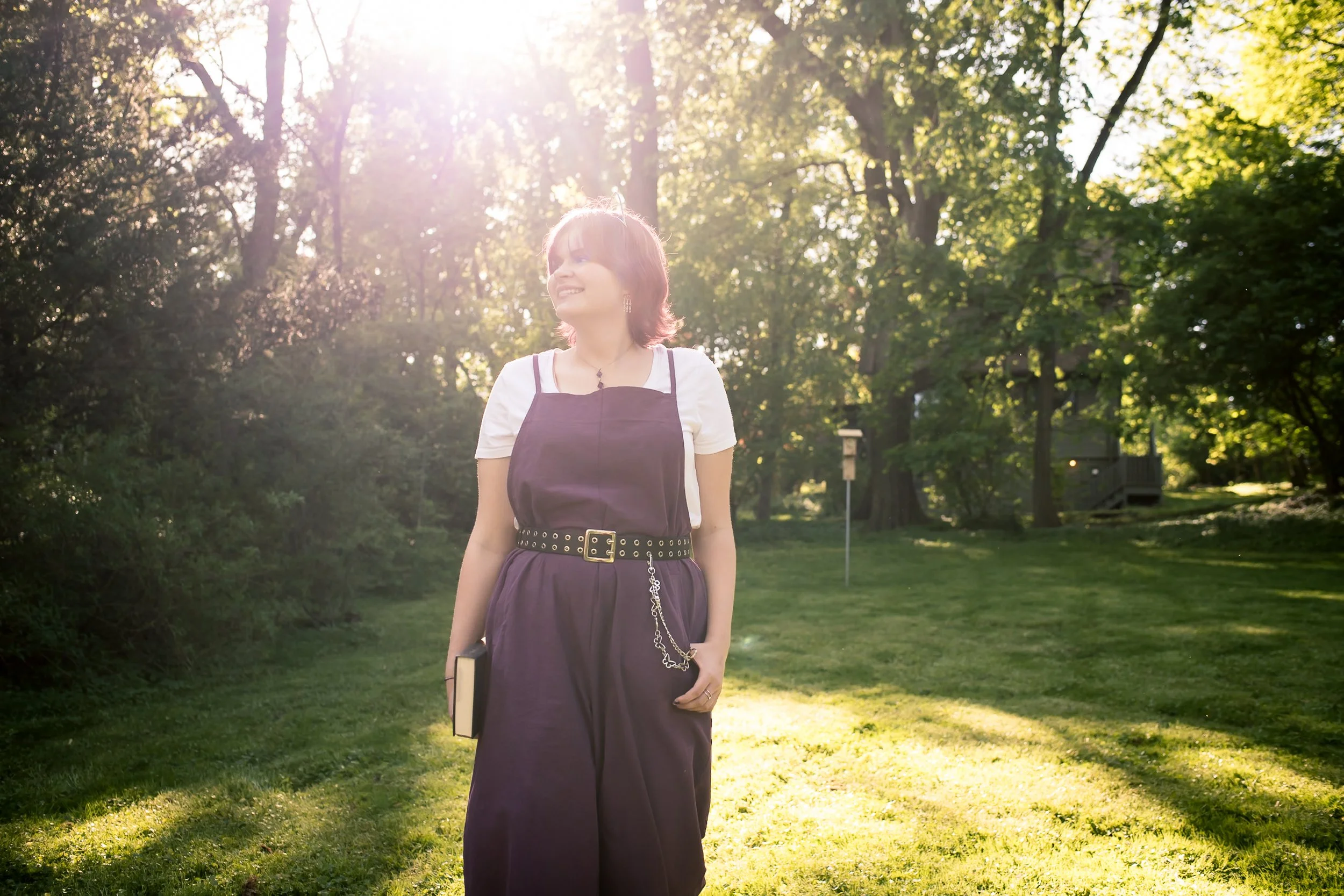  high school senior portraits style outdoor portrait with soft natural light 