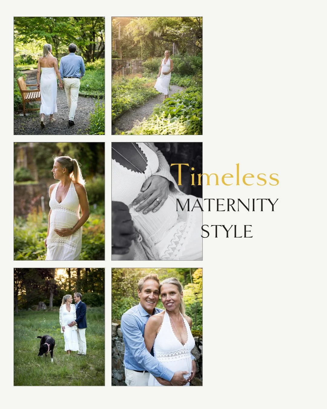 Something about white in the spring just works ✨⁠
⁠
Soft florals, golden light &mdash; it all comes together so beautifully for maternity sessions. Timeless, elegant, and always in style 🤍⁠
⁠
#newjerseymoms #njmaternityphotographer #newjerseyphotogr