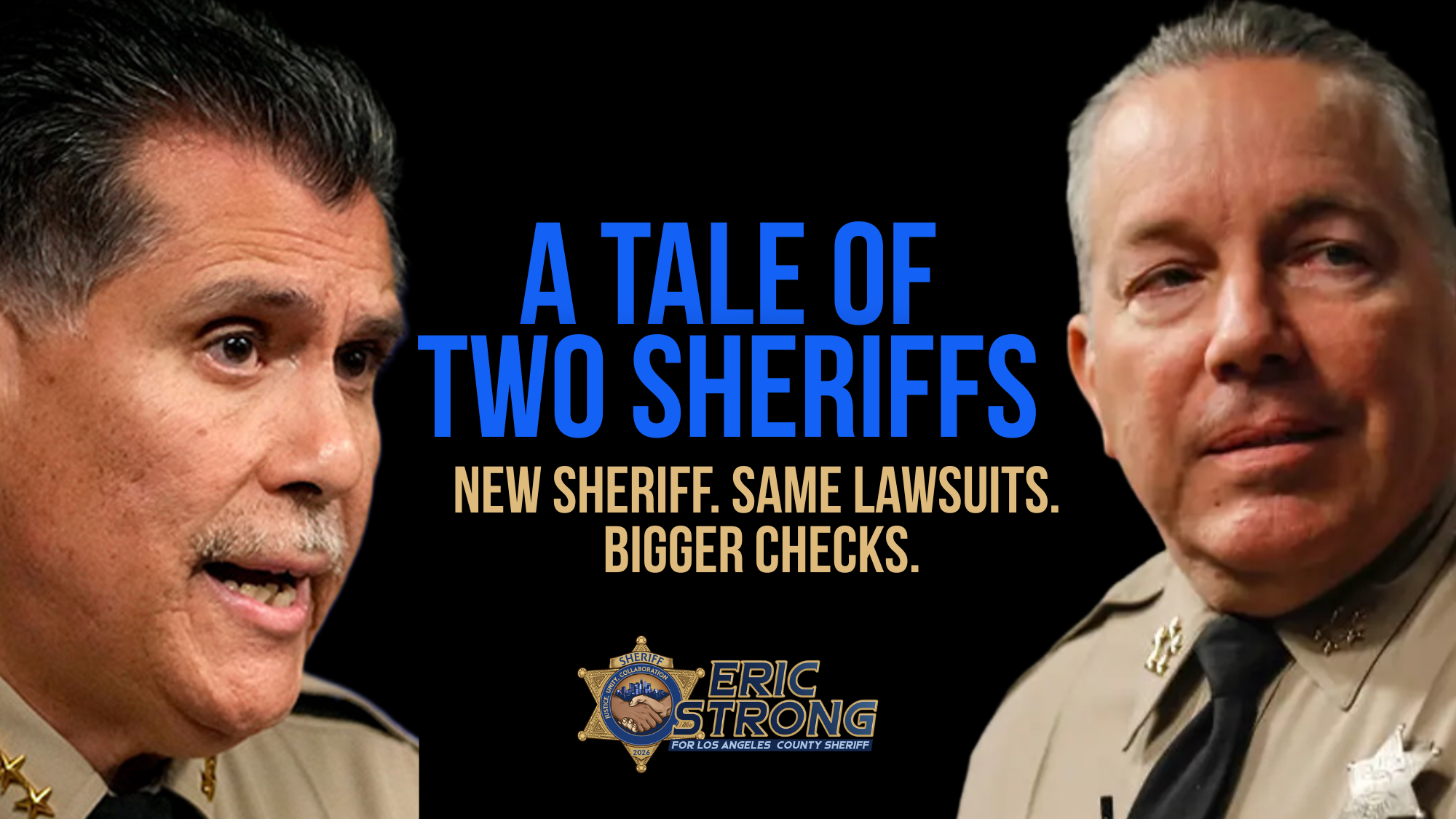 New Sheriff. Same Lawsuits. Bigger Checks.