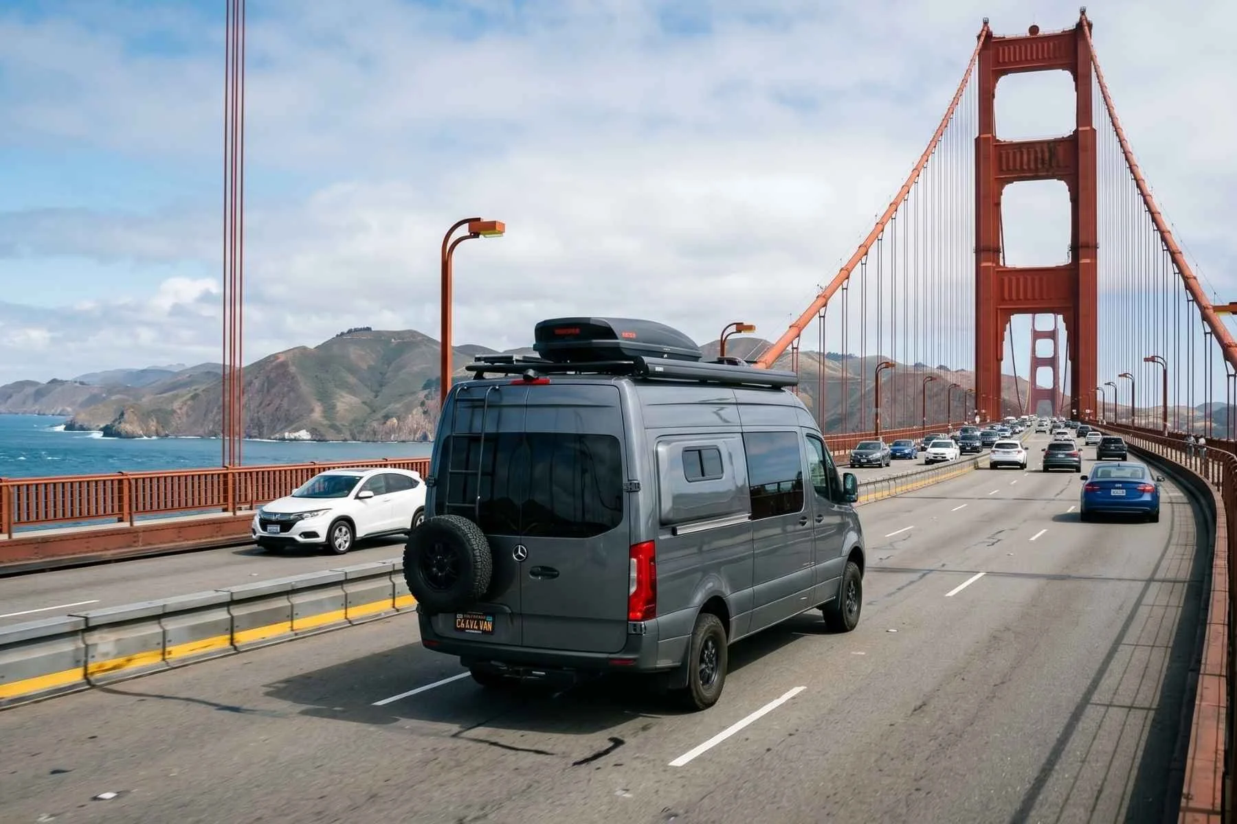 Where to Camp Near San Francisco in a Camper Van