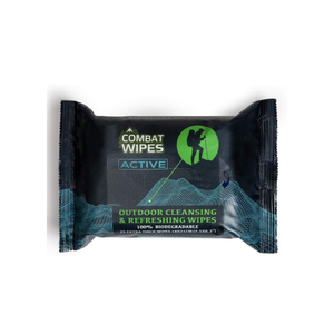 Combat Wipes ACTIVE Outdoor Wipes, 25-Pack