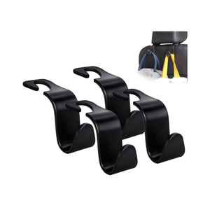 Car Headrest Hooks, 4-Pack