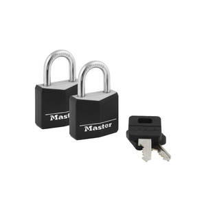 Master Lock Outdoor Padlocks, 2-Pack