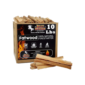 Billy Buckskin Fatwood Fire Starter, 10 lb