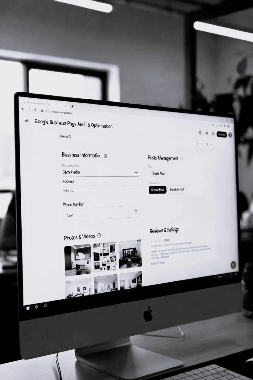 Google Business Page Audit & Optimisation