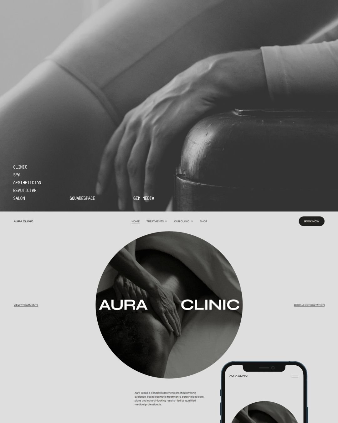 Soft. Minimal. Expensive feel&hellip; without saying a word.

Meet Aura 🤍
The Squarespace 7.1 template designed for beauty brands who lead with presence, not noise.

Built for:
- Skincare brands
- Estheticians
- Plastic surgeons
- Beauty therapists
