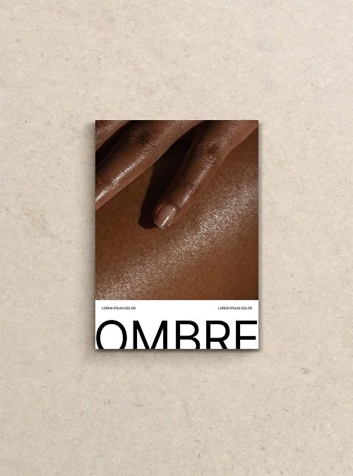 Ombre Magazine Template