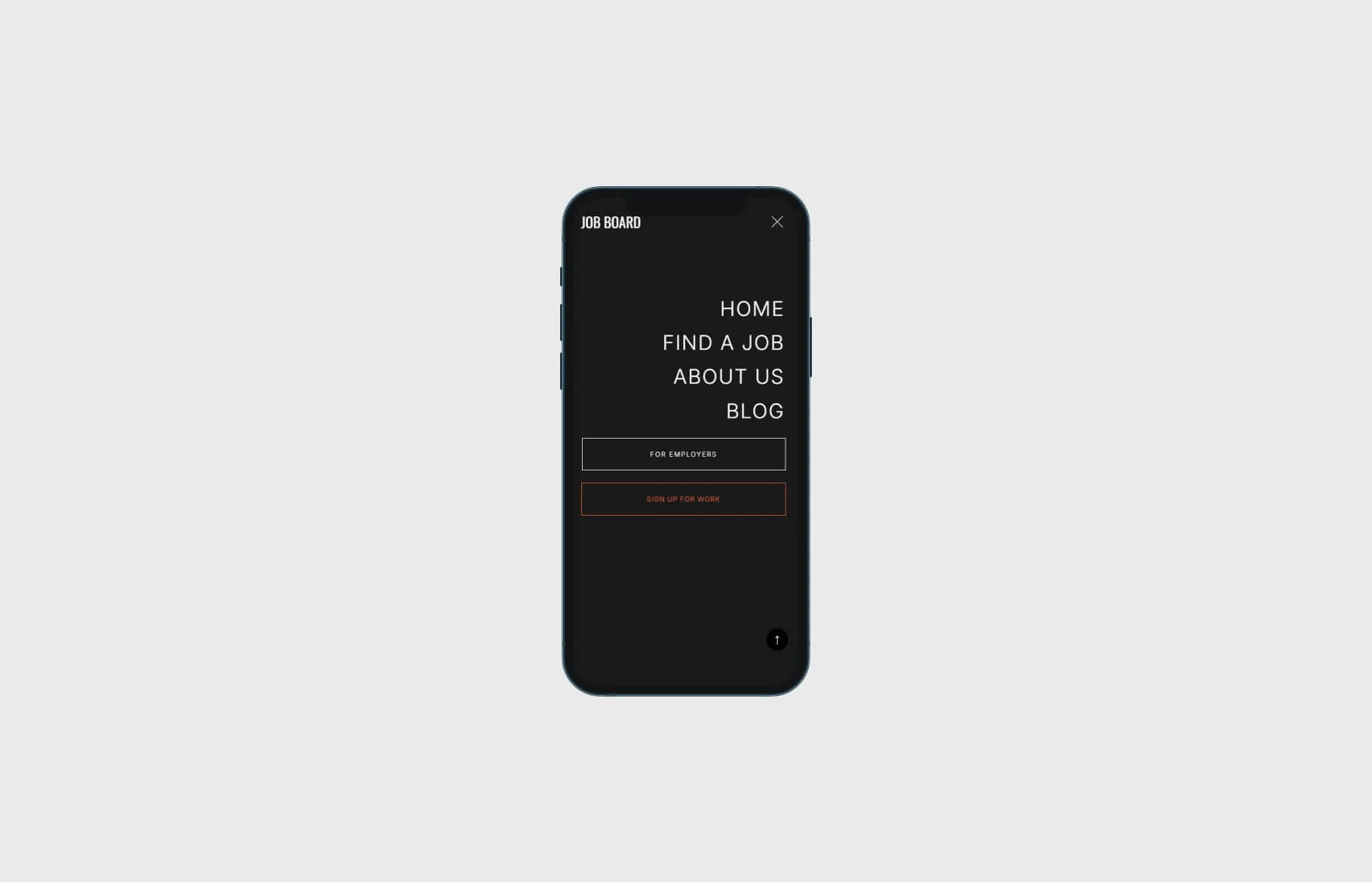 Remove padding between mobile menu CTA button and menu link text in Squarespace