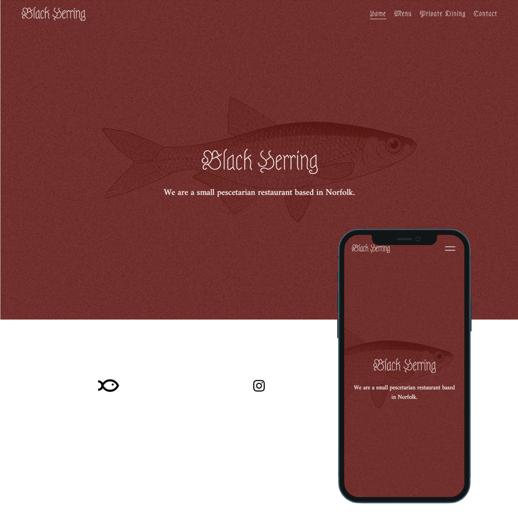 Restaurant - Squarespace 7.1 Website Template