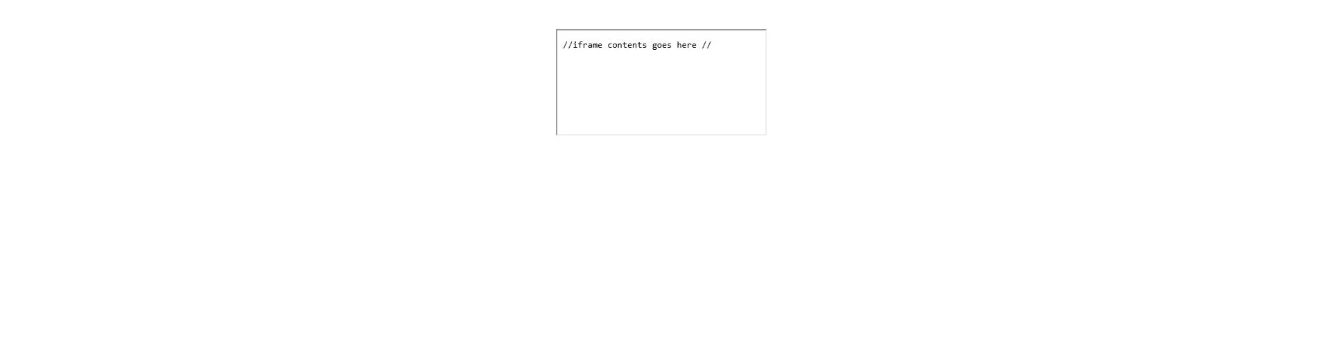 How to Centre an iframe in HTML — Gem Media
