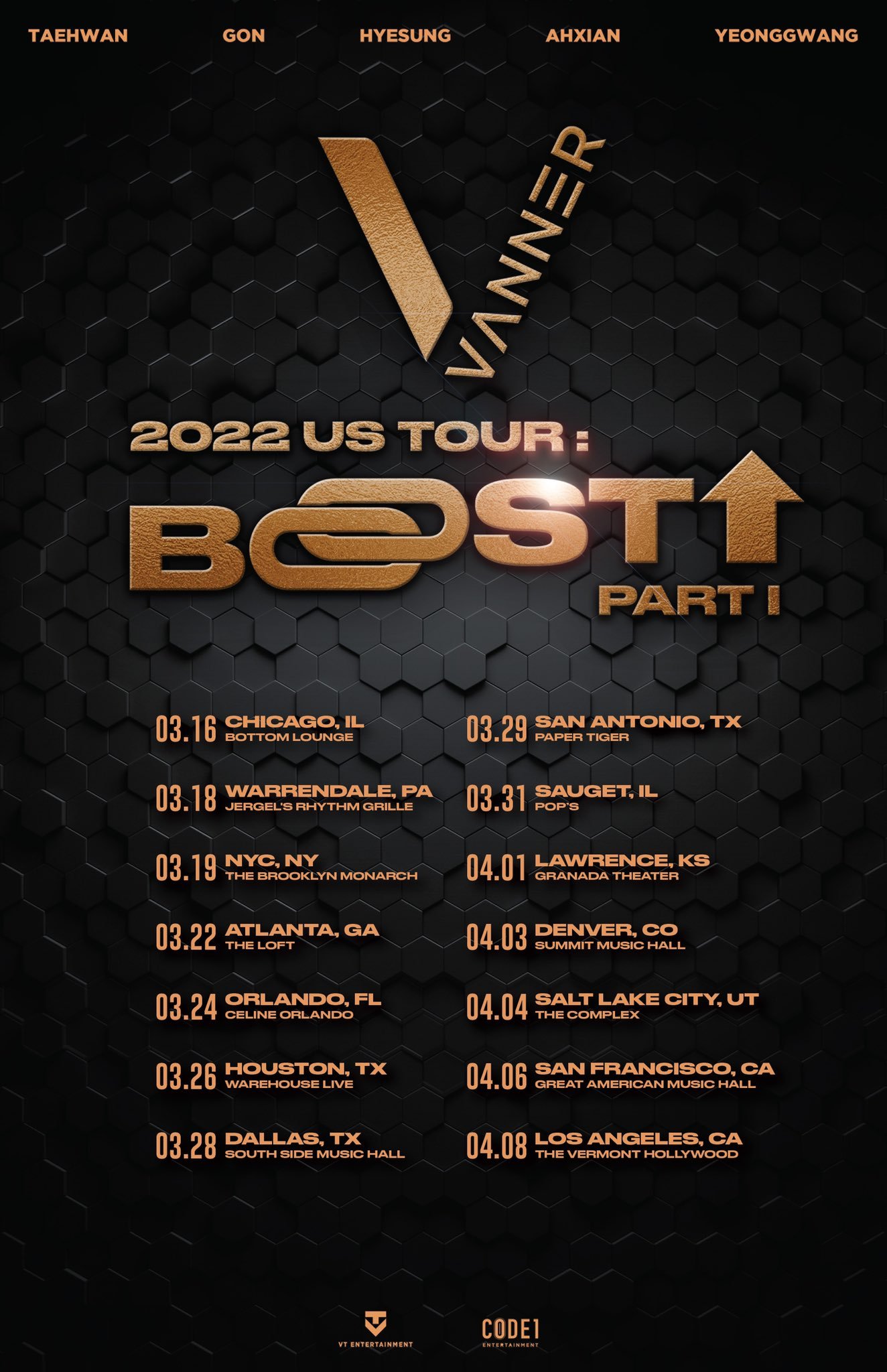 Vanner 2022 US Tour: Boost Up Part 1 - Orlando