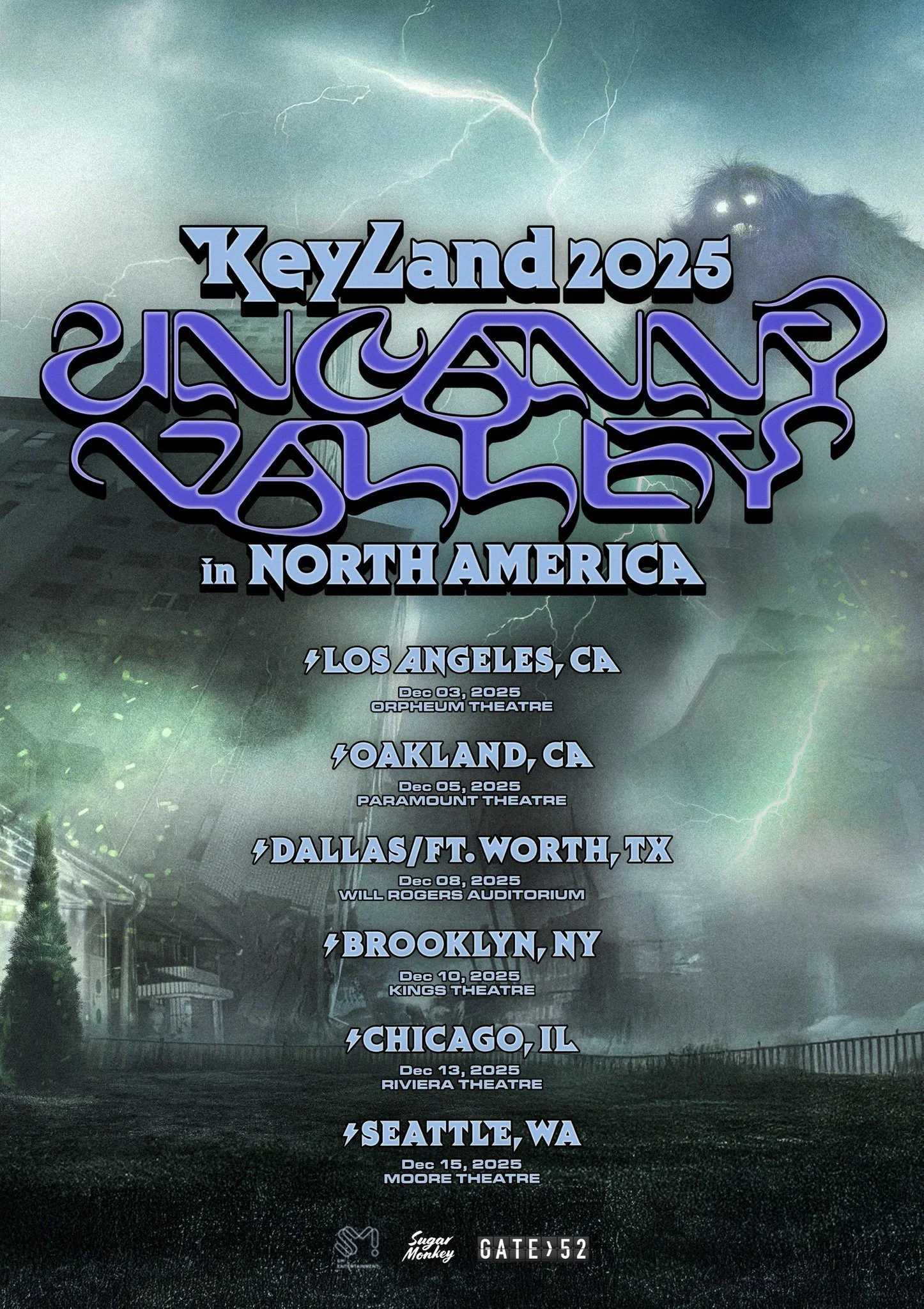 2025 KEYLAND : Uncanny Valley - North America Tour in LOS ANGELES