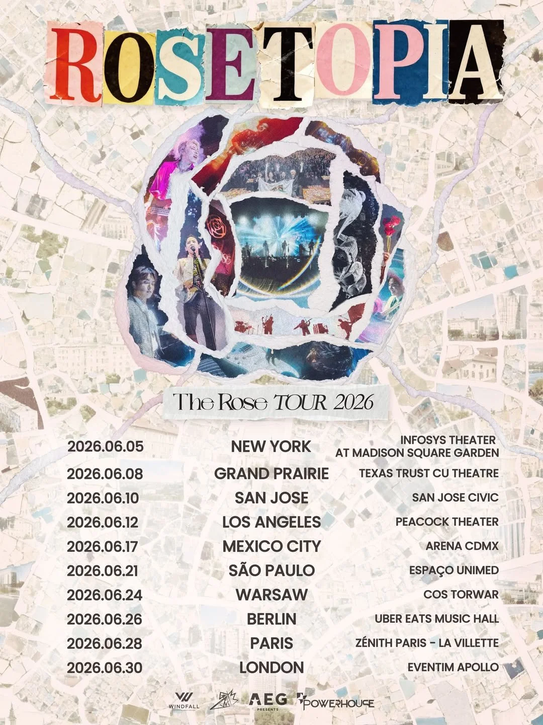 2026 THE ROSE WORLD TOUR [ROSETOPIA]