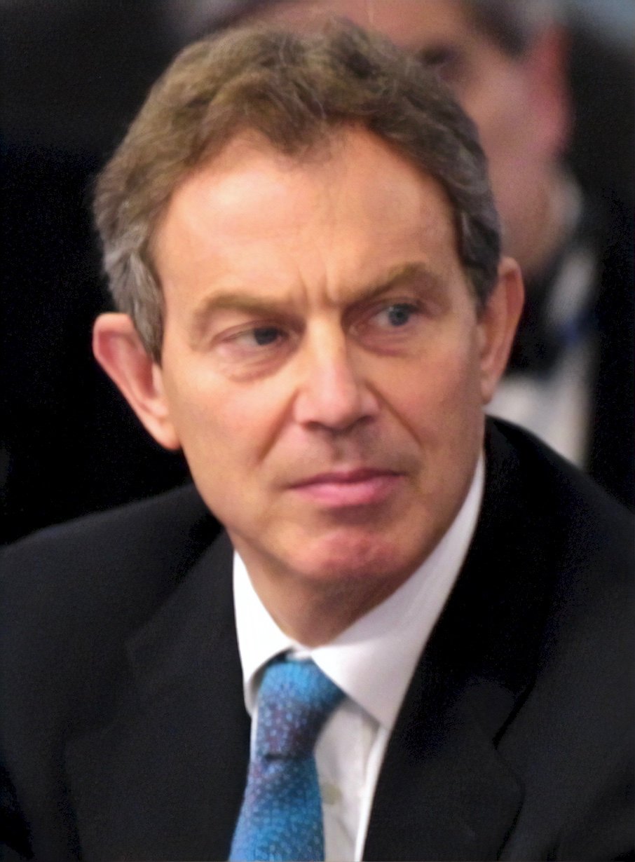 Tony Blair: The Prime Minister of the United Kingdom (1997-2007).