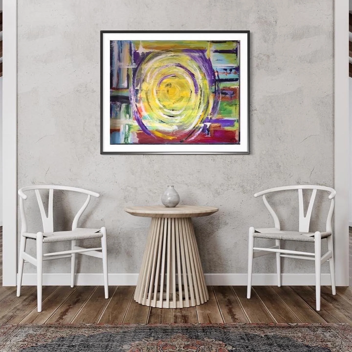 illusions abstract painting by gino parisi.JPG