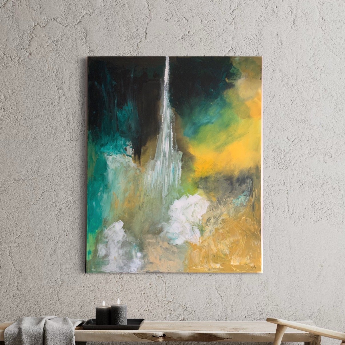 Gino Parisi - Time Ascending - 100x80cm.JPG